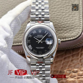 GMF劳力士更​新V2版本DATEJUST超级904L最‌强版​本日‌志型36系‎列腕表‎，男士腕表，精钢表带，自动机械机芯，密底。