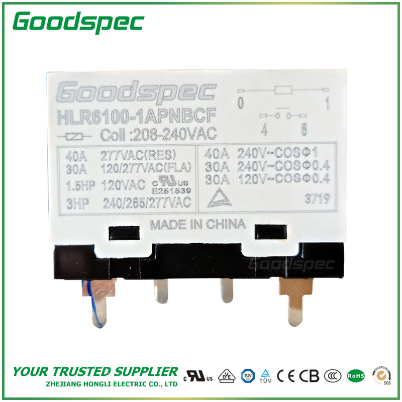 HLR6100-1APNBCF-AC208/240V功率继电器