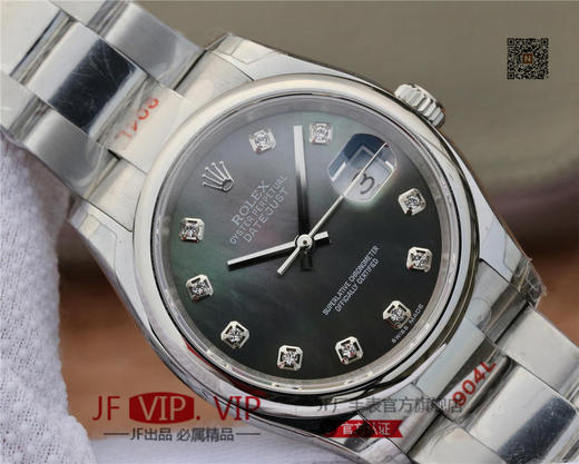 GMF劳士力更​新V2版本。 DATEJUST超级904L最‌强版​本日‌志型36系‎列腕表‎，男士腕表，精钢表带，自动机械机芯，密底。 商品图3