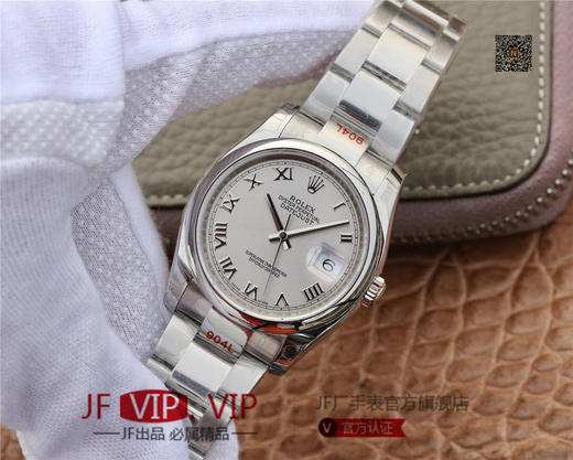 GMF劳士力更​新V2版本。 DATEJUST超级904L最‌强版​本日‌志型36系‎列腕表‎，男士腕表，精钢表带，自动机械机芯，密底。 商品图2