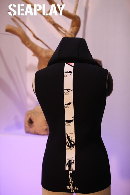 【装备】Seaplay湿式分体潜水服大师款头套背心 商品图2