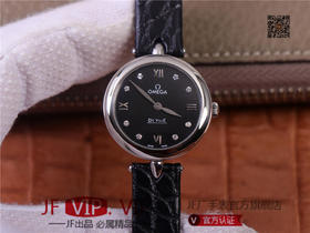 GS优雅之作—欧米茄蝶飞系列424.13.27.60.55.001腕表(Dewdrop) 腕表尺寸27.4mmX8.8mm与原装一致 ，【机芯】瑞士进口石英机芯