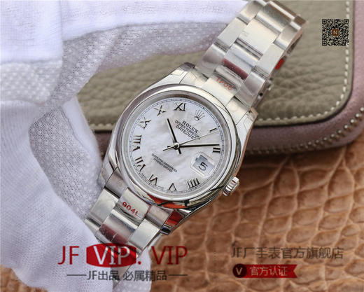 GMF劳士力更​新V2版本。 DATEJUST超级904L最‌强版​本日‌志型36系‎列腕表‎，男士腕表，精钢表带，自动机械机芯，密底。 商品图2