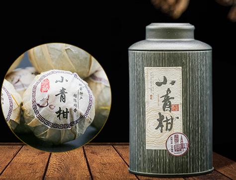 汪怡记 小青柑-柑皮普洱茶 70g/罐 商品图0