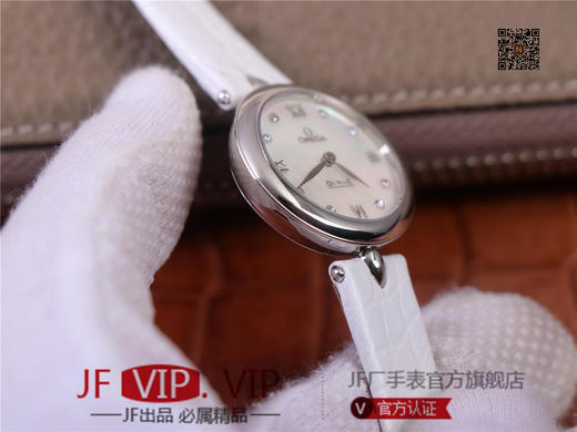 GS优雅之作—欧米茄蝶飞系列424.13.27.60.55.001腕表(Dewdrop) 腕表尺寸27.4mmX8.8mm与原装一致 ，【机芯】瑞士进口石英机芯 商品图5