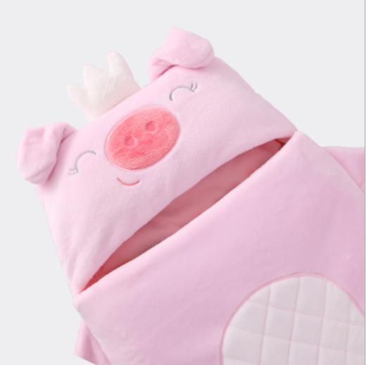 【婴儿用品】。婴儿用品抱被包被纯棉春秋冬夏季薄款被子包巾宝宝用品防惊跳睡袋 商品图1