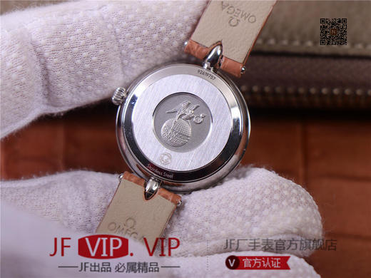 GS优雅之作—欧米茄蝶飞系列424.13.27.60.55.001腕表(Dewdrop) 腕表尺寸27.4mmX8.8mm与原装一致 ，【机芯】瑞士进口石英机芯 商品图6