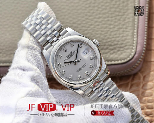 GMF劳力士更​新V2版本DATEJUST超级904L最‌强版​本日‌志型36系‎列腕表‎，男士腕表，精钢表带，自动机械机芯，密底。 商品图1