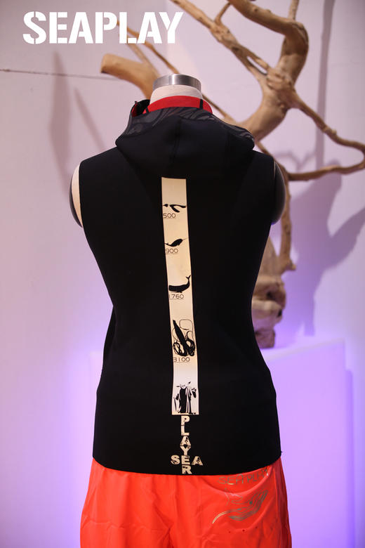 【装备】Seaplay湿式分体潜水服大师款头套背心 商品图3