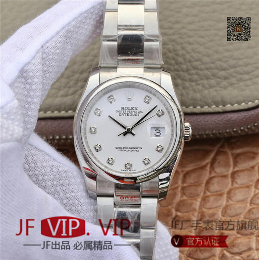 GMF劳士力更​新V2版本。 DATEJUST超级904L最‌强版​本日‌志型36系‎列腕表‎，男士腕表，精钢表带，自动机械机芯，密底。 商品图0