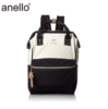 【一般贸易】·anello日本离家出走妈妈包乐天防盗防水大容量书包B0935B 黑白拼接小号 商品缩略图1