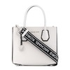 【香港直邮】Michael Kors 迈克·科尔斯 女士白色皮革手提包 30H8SM9M3T-OPTICWHTBLK 商品缩略图0