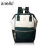 【一般贸易】anello日本离家出走妈妈包乐天防盗防水大容量书包B0935B 绿白拼接小号 商品缩略图1