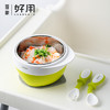 inbebe宝宝不锈钢注水保温碗 3件套 商品缩略图0