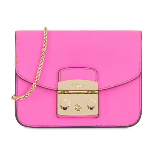 【香港直邮】Furla 芙拉 女士粉紫色斜挎包 941767 商品图0