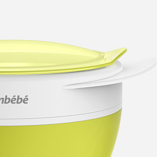 inbebe宝宝不锈钢注水保温碗 3件套 商品图8