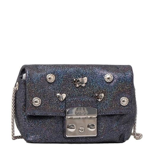 【香港直邮】Furla 芙拉 女士石墨色单肩包 993960 商品图0