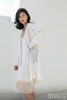 AtelierMissLu / Yvette 奶绵白下摆拼纱羊绒吊带裙 商品缩略图6