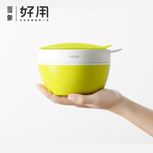 inbebe宝宝不锈钢注水保温碗 3件套 商品图2