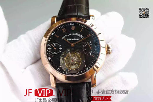 TF爱彼真陀飞轮，款式: 真陀飞轮机械心！材料：316钢 直径：直径42mm。厚度12mm 机芯型号：进口5512真飞轮机芯 商品图0