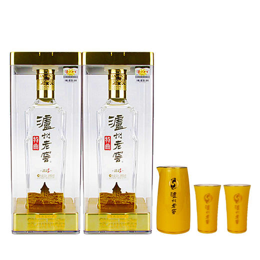 【泸州老窖酒名堂】特曲晶彩礼盒 52度500ml*2（组套） 商品图4