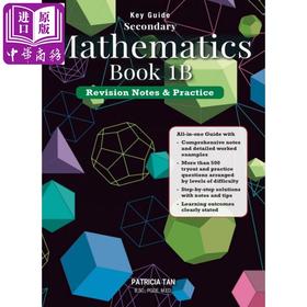 【中商原版】【提分宝典】新加坡中考指南-数学复习要点1B Key Guide – Secondary Mathematics Book 1B: Revision Notes & Practice