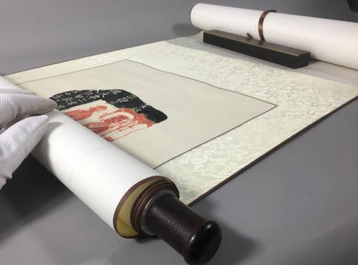 【文创系列】原拓挂轴北魏碑拓 商品图2