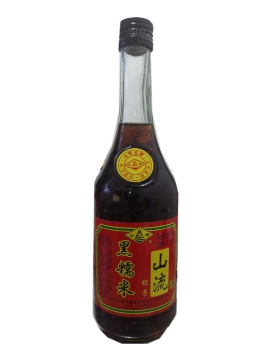 山流 黑糯米酒(12% 650ml)1*12 商品图0