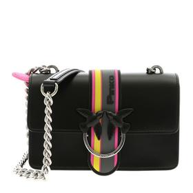 【香港直邮】·QHSS19 Pinko 品高 女士牛皮黑色挎包 1P21B8-Y5ETZ99