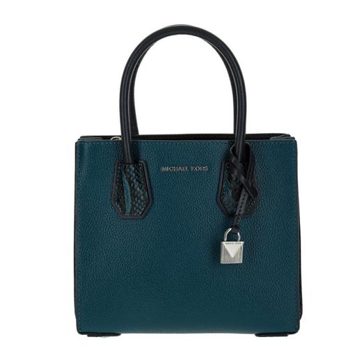 【香港直邮】Michael Kors 迈克·科尔斯 女士蓝色皮革单肩包 30F8SM9M2I-LUXETL-ADMRL 商品图0