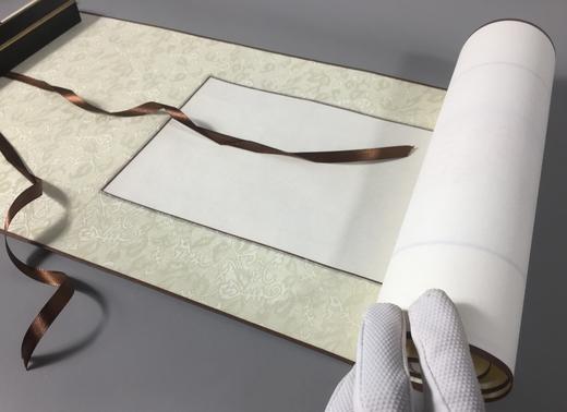 【文创系列】原拓挂轴汉砖朱拓 商品图4