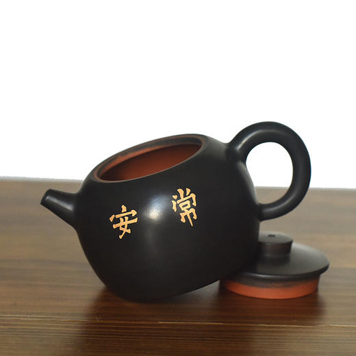 建水紫陶 三金壶 商品图4