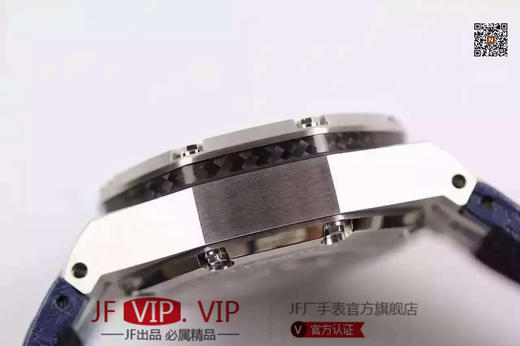 JF爱彼26030PO.OO.D001IN.01，蒙托亚限量版系列:自动机械42毫米直径男士皮带透底手表 商品图6