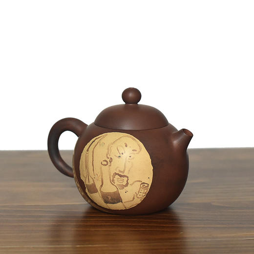 建水紫陶 三金壶 商品图3