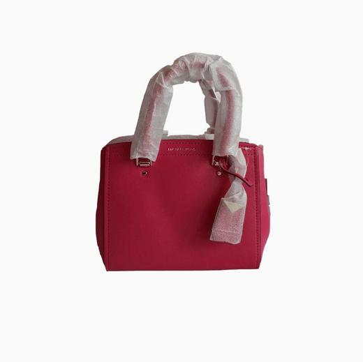 【一般贸易】·MICHAEL KORS 迈克·科尔斯 MK女包 BENNING系列 女士褐红色皮革手提单肩30T8GN4M2LROSE PINK 商品图0