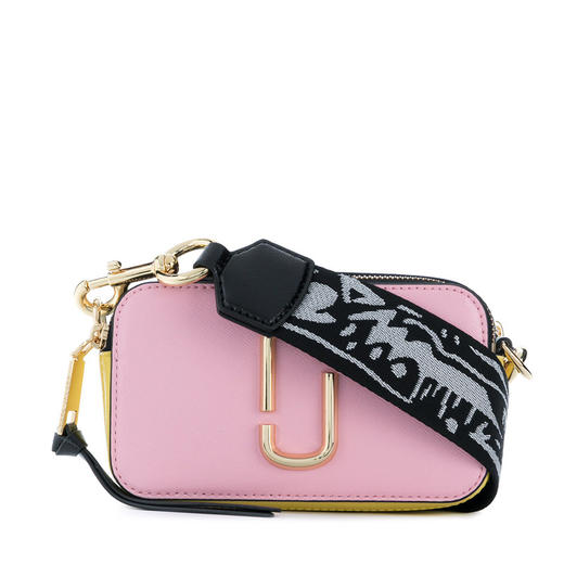 【香港直邮】MARC JACOBS 马克·雅可布 女士粉色皮质单肩斜挎包 M0012007-690 商品图0