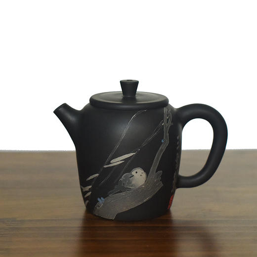 建水紫陶 三金壶 商品图0