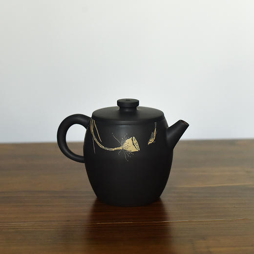 建水紫陶 三金壶 商品图2