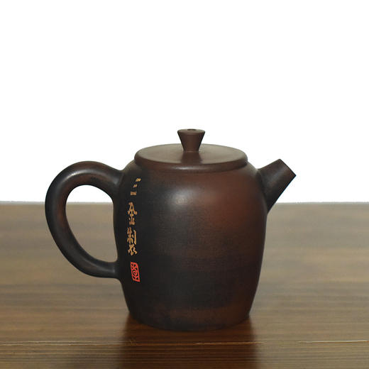 建水紫陶 三金壶 商品图3