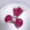 「蝴蝶结」隐形镶嵌红宝石钻石胸针 商品缩略图6