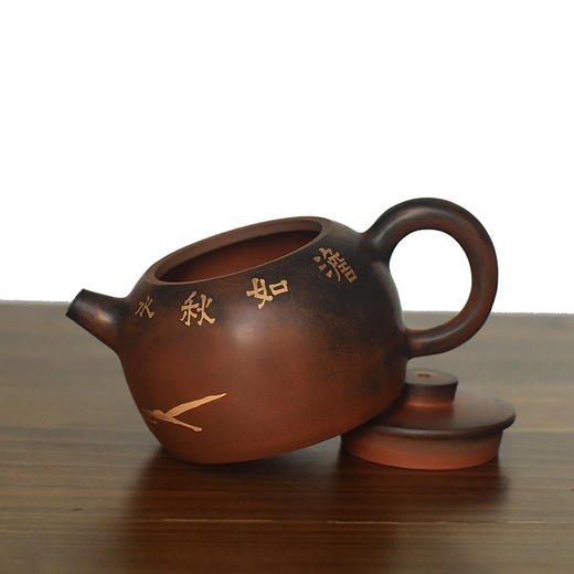 建水紫陶 三金壶 商品图4