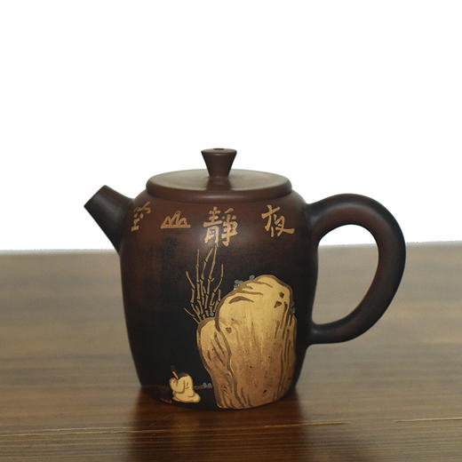 建水紫陶 三金壶 商品图1