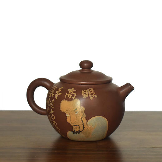 建水紫陶 三金壶 商品图2