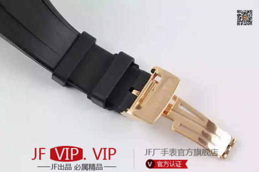 JF爱彼新款26170 超级橡胶圈口 ，精钢镀金外壳，玫瑰金拉丝刻度 ，ASIA7750自动机械机芯12位小秒 ，男士，透底，意大利牛皮 商品图7
