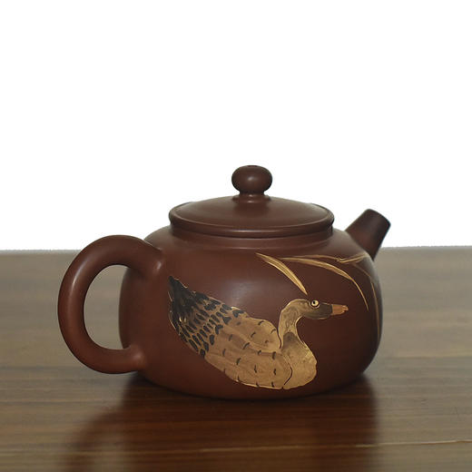 建水紫陶 三金壶 商品图1