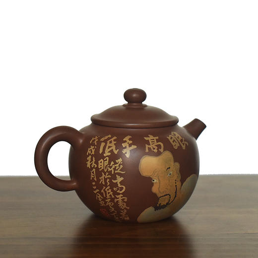 建水紫陶 三金壶 商品图1
