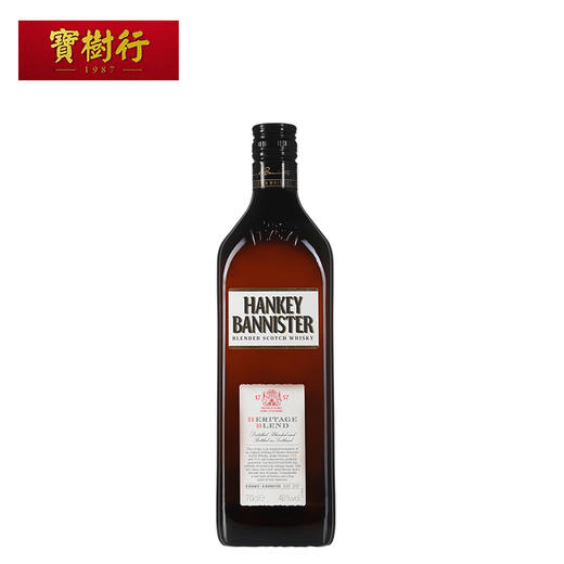 【Hankey Bannister】轩博臻品威士忌700ml 苏格兰调配型威士忌进口洋酒 商品图2
