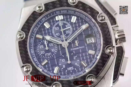 JF爱彼26030PO.OO.D001IN.01，蒙托亚限量版系列:自动机械42毫米直径男士皮带透底手表 商品图3