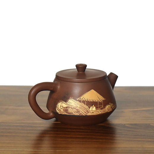 建水紫陶 三金壶 商品图1