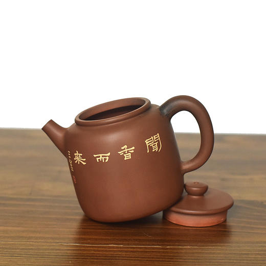建水紫陶 三金壶 商品图4